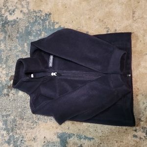 Boys columbia sweater size xxs 4/5 black